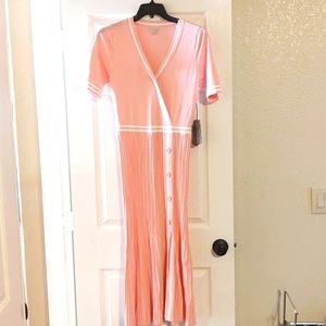 Pink sweater dress TALL